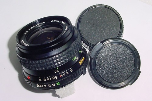 Minolta 28mm md w rokkor - minolta, f/3.5