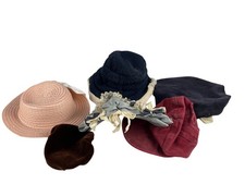 Puppenkleidung hüte konvolut - ,