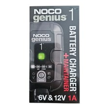 NOCO GENIUS1EU, 1A Autobatterie Ladegerät, Erhaltungsladegerät, Desulfator, AGM,