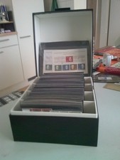 Sammlung BRD ,300 Steckkarten mit Postfrischen Briefrmarken+Archivbox