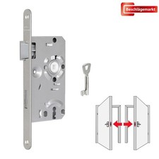 BKS 0215 Zimmertürschloss Einsteckschloss 72-55-8-20 rund Klasse 1 Buntbart