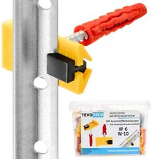 Schnellputzprofil Clips System zur Befestigung von Putzleisten für Bauarbeiten