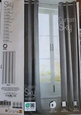 2er Set Vorhänge blickdicht Thermogardine Gardine Verdunklung Vorhang mit Ösen