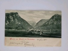AK-Foto Gruss aus Inzell bei Reichenhall 1900 gelaufen