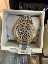 MICHAEL KORS Armbanduhr Lennox MK7284 goldfarben Leopard 43 mm Neu