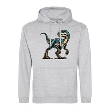 Unisex hoodie velociraptor - unisex,