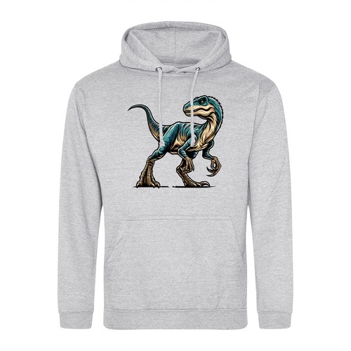 Unisex hoodie velociraptor - hoodie,