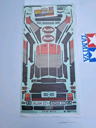 Tamiya audi quattro rally - audi,