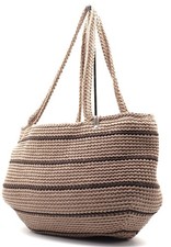 Shopper XXL Neu selbstgemacht / handmade Boho Kaffee braun Töne 