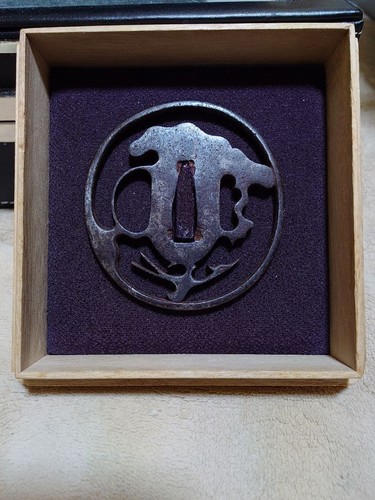 Japanische wakizashi tsuba - wakizashi,