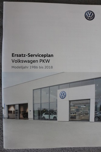 Serviceplan modelljahr - vw,