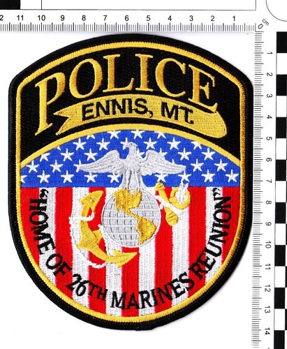 Badge ennis montana police - badge-, ennis,