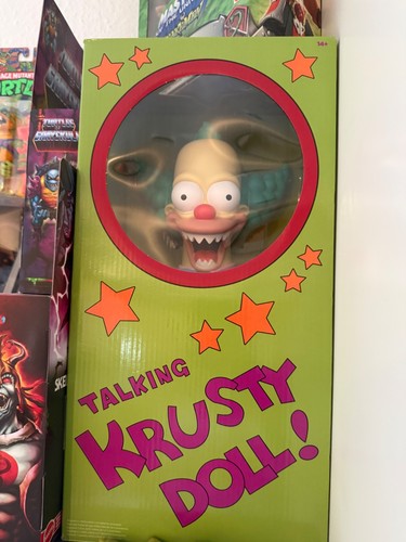 Krusty the clown puppe - the,