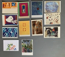 Kunstpostkarten Konvolut Miro und Matisse 12 Stück Ungebraucht