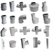 HT Abflussrohr Abzweig Muffen