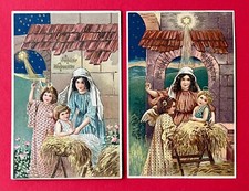 2 x Glückwunsch Prägedruck