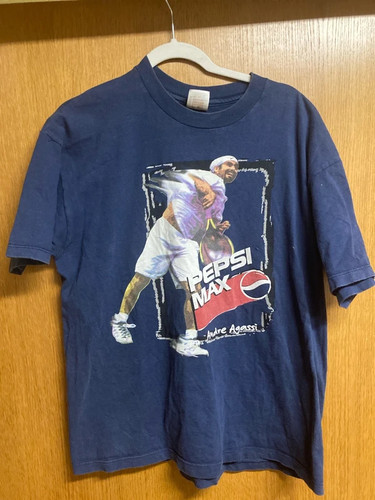 Agassi pepsi vintage - pepsi, xl