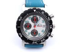 Barracuda by Bulova Chronograph Diver Watch Armbanduhr Quartz 35821 Ø 39 mm