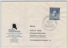 Berlin Nr. 87 Ersttagsbrief /