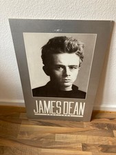 Poster auf Spanplatte 60x90 "James Dean" mit Haken