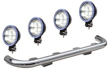 4 LED Scheinwerfer + Lampenbügel passend für Fiat E-Ducato Wohnmobil