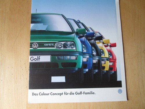 Golf colour concept - vw,