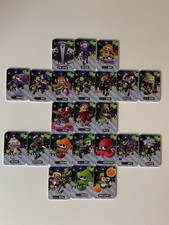 Splatoon Amiibo Karten 23x