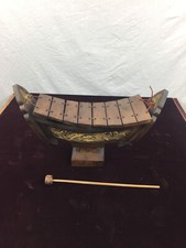 Holz Xylophon Thailand bemalt