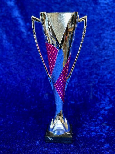 Kegel trophäe rosa silber - &,