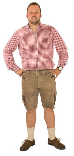 Kurze sportliche lederhose - sportliche,