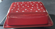 Pfalzkeramik Winterling Anja Piroschka Rot Butterdose - wie neu EXTREM  RAR