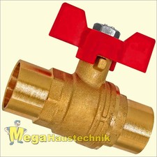 Löt Kugelhahn Kupfer Fitting