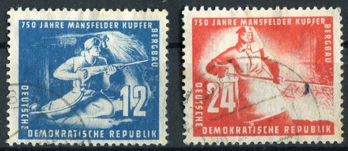 Ddr 273 274 gestempelt - ddr,