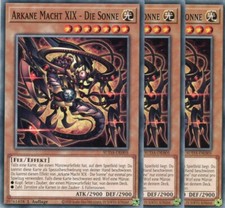Yugioh arkane macht - yugioh, 3x