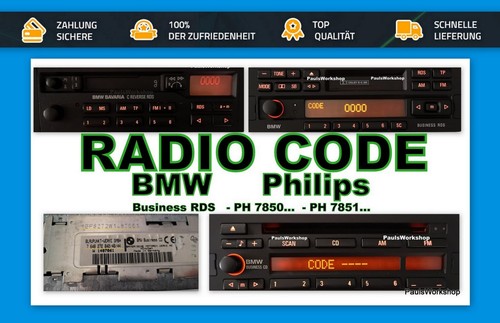 Radio code bmw bavaria - radio,
