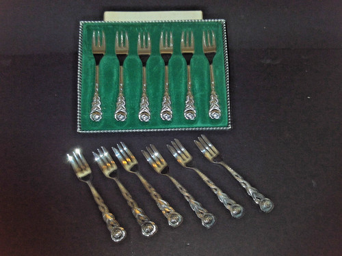 Vintage kuchengabel gabeln - vintage, 12
