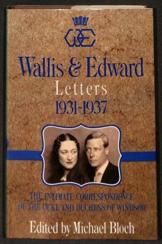 Wallis edward letters - &,