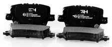 Bremsbeläge hinten für - hinten,