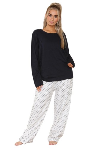 Damen pyjama set - pyjama, flanell