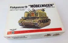 Bandai Flakpanzer IV Möbelwagen Panzertruppe Figuren 1:48