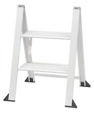 W.steps, VIKINGSTEP MIDI White, WL728402, extrem kompakte Trittleiter weiß la...