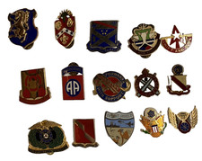 15 US Army Konvolut Unit Crest