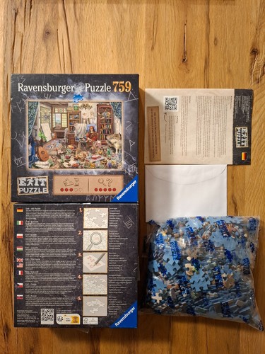 Ravensburger exit puzzle das - ravensburger, exit-puzzle: