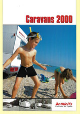 DETHLEFF - 2000 - CARAVANS  - PROSPEKT  - PREISLISTE  - WOHNWAGEN