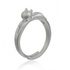 Ring Katze größenverstellbar