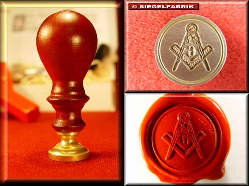 Siegelstempel freimaurer - g, (