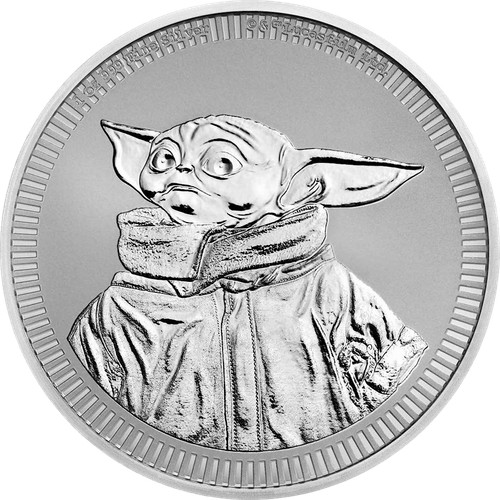 Unze silber star wars grogu - 1,