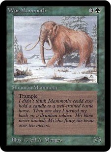 Magic mtg war mammoth - magic,