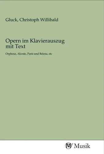 Christoph willibald gluck - christoph,
