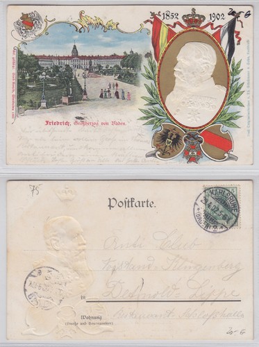 Friedrich grossherzog von - ak,